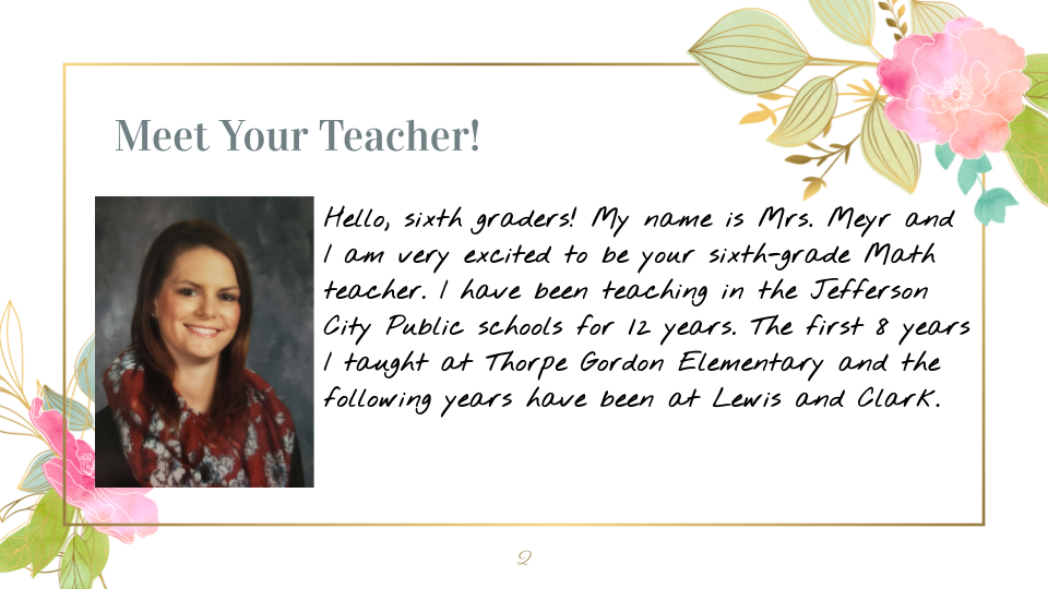Meet the Teacher